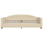 Sofá cama nido tela crema 100x200 cm de vidaXL, Camas y somieres - Ref: Foro24-3197197, Precio: 263,71 €, Descuento: %
