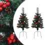 Árboles de Navidad artificiales de camino 2 uds PVC 76 cm de vidaXL, Arboles de navidad - Ref: Foro24-340524, Precio: 17,76 €...