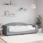 Sofá cama con colchón tela gris claro 90x190 cm de vidaXL, Camas y somieres - Ref: Foro24-3197180, Precio: 302,60 €, Descuent...