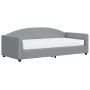 Sofá cama con colchón tela gris claro 90x190 cm de vidaXL, Camas y somieres - Ref: Foro24-3197180, Precio: 302,60 €, Descuent...