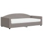 Sofá cama con colchón tela gris taupe 100x200 cm de vidaXL, Camas y somieres - Ref: Foro24-3197178, Precio: 339,41 €, Descuen...