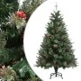 Árbol de Navidad con piñas verde PVC y PE 120 cm de vidaXL, Arboles de navidad - Ref: Foro24-340525, Precio: 60,37 €, Descuen...