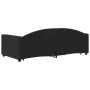 Sofá cama nido con cajones tela negro 90x190 cm de vidaXL, Camas y somieres - Ref: Foro24-3197236, Precio: 284,64 €, Descuent...
