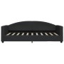 Sofá cama nido con cajones tela negro 90x190 cm de vidaXL, Camas y somieres - Ref: Foro24-3197236, Precio: 288,54 €, Descuent...