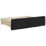 Sofá cama nido con cajones tela negro 90x190 cm de vidaXL, Camas y somieres - Ref: Foro24-3197236, Precio: 284,64 €, Descuent...