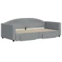 Sofá cama nido con cajones tela gris claro 90x190 cm de vidaXL, Camas y somieres - Ref: Foro24-3197234, Precio: 278,36 €, Des...