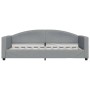 Sofá cama nido con cajones tela gris claro 90x190 cm de vidaXL, Camas y somieres - Ref: Foro24-3197234, Precio: 282,41 €, Des...