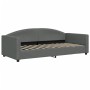 Sofá cama nido con cajones tela gris oscuro 90x190 cm de vidaXL, Camas y somieres - Ref: Foro24-3197253, Precio: 450,75 €, De...