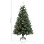 Árbol de Navidad con piñas verde PVC y PE 150 cm de vidaXL, Arboles de navidad - Ref: Foro24-340526, Precio: 56,05 €, Descuen...
