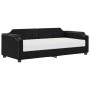 Sofá cama con colchón tela negro 90x190 cm de vidaXL, Camas y somieres - Ref: Foro24-3197628, Precio: 311,65 €, Descuento: %