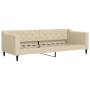 Sofá cama nido con cajones tela color crema 80x200 cm de vidaXL, Camas y somieres - Ref: Foro24-3197479, Precio: 455,43 €, De...