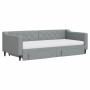 Sofá cama nido con cajones tela gris claro 90x200 cm de vidaXL, Camas y somieres - Ref: Foro24-3197480, Precio: 480,15 €, Des...