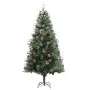 Árbol de Navidad y piñas verde PVC y PE 225 cm de vidaXL, Arboles de navidad - Ref: Foro24-340528, Precio: 113,47 €, Descuent...