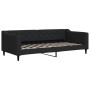 Sofá cama nido con cajones tela negro 90x200 cm de vidaXL, Camas y somieres - Ref: Foro24-3197482, Precio: 478,37 €, Descuent...
