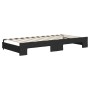 Sofá cama nido con cajones tela negro 90x200 cm de vidaXL, Camas y somieres - Ref: Foro24-3197482, Precio: 478,37 €, Descuent...