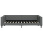 Sofá cama nido con cajones tela gris oscuro 90x200 cm de vidaXL, Camas y somieres - Ref: Foro24-3197463, Precio: 295,30 €, De...