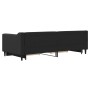 Sofá cama nido con cajones tela negro 90x200 cm de vidaXL, Camas y somieres - Ref: Foro24-3197464, Precio: 293,99 €, Descuent...