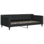 Sofá cama nido con cajones tela negro 90x190 cm de vidaXL, Camas y somieres - Ref: Foro24-3197492, Precio: 447,23 €, Descuent...