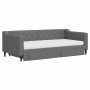 Sofá cama nido con cajones tela gris oscuro 90x190 cm de vidaXL, Camas y somieres - Ref: Foro24-3197491, Precio: 457,67 €, De...
