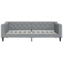 Sofá cama nido con cajones tela gris claro 90x190 cm de vidaXL, Camas y somieres - Ref: Foro24-3197472, Precio: 286,65 €, Des...