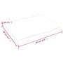 Tablero de mesa madera maciza roble sin tratar 60x50x(2-4) cm de vidaXL, Tableros para mesas - Ref: Foro24-3156285, Precio: 6...