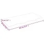 Tablero de mesa madera maciza roble sin tratar 80x40x(2-4) cm de vidaXL, Tableros para mesas - Ref: Foro24-3156291, Precio: 6...