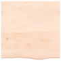 Tablero de mesa madera maciza roble sin tratar 60x60x(2-6) cm de vidaXL, Tableros para mesas - Ref: Foro24-3156289, Precio: 6...