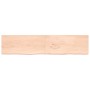 Tablero de mesa madera maciza roble sin tratar 220x50x(2-4) cm de vidaXL, Tableros para mesas - Ref: Foro24-3156340, Precio: ...