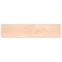 Tablero de mesa madera maciza roble sin tratar 220x50x(2-4) cm de vidaXL, Tableros para mesas - Ref: Foro24-3156340, Precio: ...