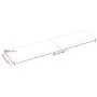 Tablero de mesa madera maciza roble sin tratar 220x50x(2-4) cm de vidaXL, Tableros para mesas - Ref: Foro24-3156340, Precio: ...