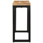 Mesa consola madera maciza de mango rugosa 110x35x76 cm de vidaXL, Mesas auxiliares - Ref: Foro24-353909, Precio: 174,69 €, D...