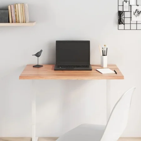 Tabletop made of light brown treated oak wood 80x60x2 cm by vidaXL, Table tops - Ref: Foro24-3156359, Price: 57,40 €, Discoun...