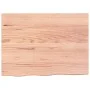 Tablero mesa madera roble tratada marrón claro 80x60x(2-6) cm de vidaXL, Tableros para mesas - Ref: Foro24-3156361, Precio: 8...
