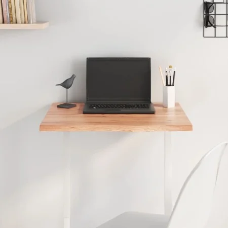 Tabletop made of light brown treated oak wood 60x40x2 cm by vidaXL, Table tops - Ref: Foro24-3156344, Price: 45,77 €, Discoun...