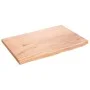 Tabletop made of light brown treated oak wood 60x40x2 cm by vidaXL, Table tops - Ref: Foro24-3156344, Price: 45,77 €, Discoun...