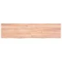 Tablero mesa madera roble tratada marrón claro 160x40x(2-6) cm de vidaXL, Tableros para mesas - Ref: Foro24-3156384, Precio: ...