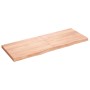 Tablero mesa madera roble tratada marrón claro 160x60x(2-6) cm de vidaXL, Tableros para mesas - Ref: Foro24-3156388, Precio: ...