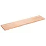 Tablero mesa madera roble tratada marrón claro 180x40x(2-4) cm de vidaXL, Tableros para mesas - Ref: Foro24-3156389, Precio: ...