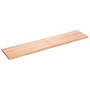 Tablero mesa madera roble tratada marrón claro 180x40x(2-4) cm de vidaXL, Tableros para mesas - Ref: Foro24-3156389, Precio: ...