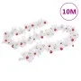 Guirnalda de Navidad decorada con bolas blanco 10 m de vidaXL, Adornos festivos - Ref: Foro24-340735, Precio: 69,94 €, Descue...