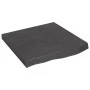 Tablero mesa madera roble tratada marrón oscuro 60x60x(2-6) cm de vidaXL, Tableros para mesas - Ref: Foro24-3156415, Precio: ...