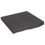 Tablero mesa madera roble tratada marrón oscuro 60x60x(2-6) cm de vidaXL, Tableros para mesas - Ref: Foro24-3156415, Precio: ...