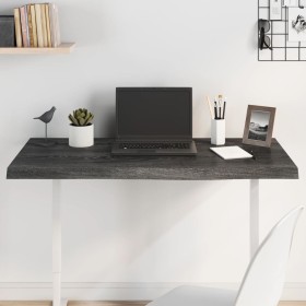 Tablero mesa madera roble tratada marrón oscuro 100x40x(2-4) cm de vidaXL, Tableros para mesas - Ref: Foro24-3156426, Precio:...