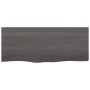 Dark brown treated oak wood table top 100x40x(2-4) cm by vidaXL, Table tops - Ref: Foro24-3156426, Price: 61,66 €, Discount: %