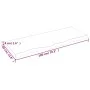 Tablero mesa madera roble tratada marrón oscuro 100x40x(2-4) cm de vidaXL, Tableros para mesas - Ref: Foro24-3156426, Precio:...