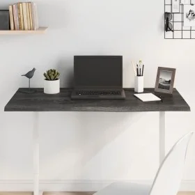 Dark brown treated oak wood table top 100x50x2 cm by vidaXL, Table tops - Ref: Foro24-3156428, Price: 58,37 €, Discount: %