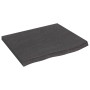 Tablero mesa madera roble tratada marrón oscuro 60x50x(2-4) cm de vidaXL, Tableros para mesas - Ref: Foro24-3156411, Precio: ...