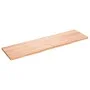 Tablero mesa madera roble tratada marrón claro 180x50x(2-4) cm de vidaXL, Tableros para mesas - Ref: Foro24-3156391, Precio: ...