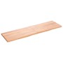 Tablero mesa madera roble tratada marrón claro 180x50x(2-4) cm de vidaXL, Tableros para mesas - Ref: Foro24-3156391, Precio: ...