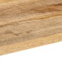 Mesa consola madera maciza de mango rugosa 110x35x76 cm de vidaXL, Mesas auxiliares - Ref: Foro24-353909, Precio: 174,69 €, D...